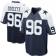 Adedayo Odeleye Dallas Cowboys ＃96 Game Youth Navy Blue Throwback Jersey