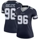 Adedayo Odeleye Dallas Cowboys ＃96 Legend Women's Navy Jersey