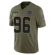Adedayo Odeleye Dallas Cowboys ＃96 Limited Men's Olive 2025 Salute to Service Jersey