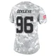 Adedayo Odeleye Dallas Cowboys ＃96 Limited Women's Arctic Camo 2024 Salute to Service Jersey