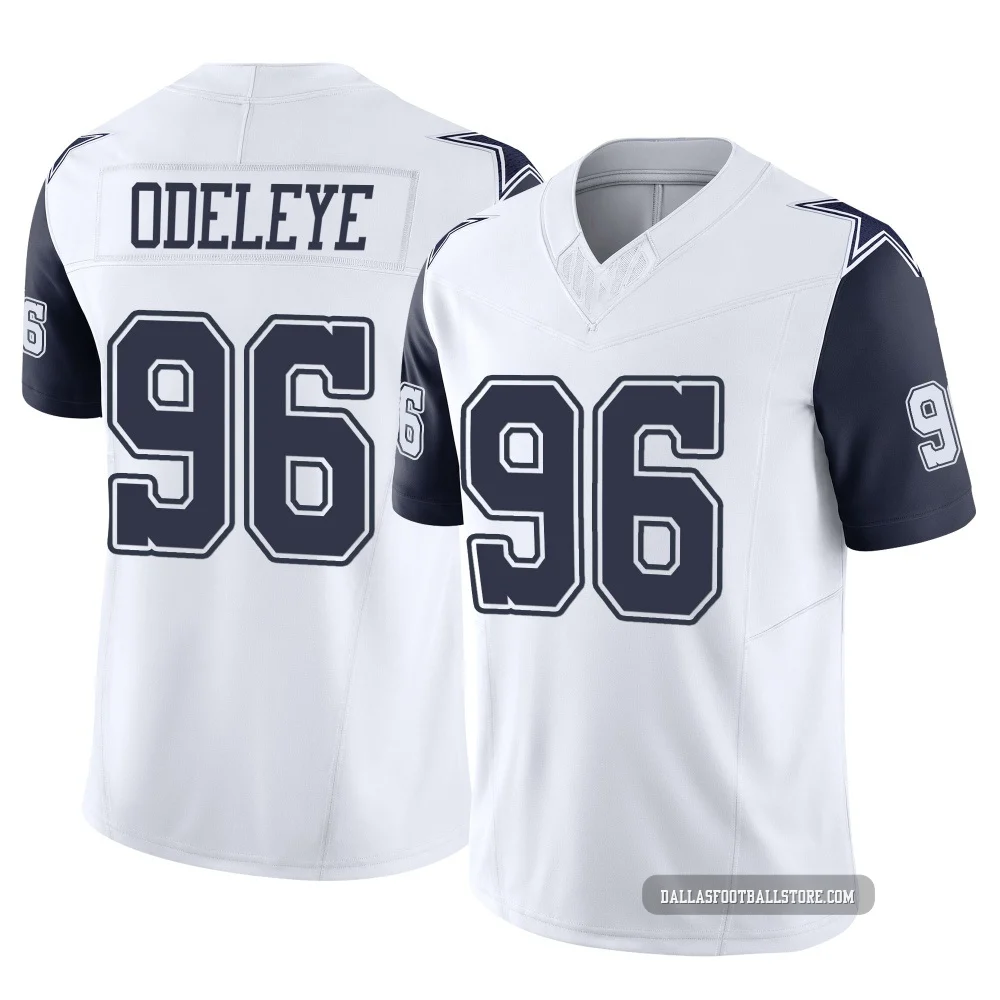 Adedayo Odeleye Dallas Cowboys ＃96 Limited Youth White 2nd Alternate Vapor F.U.S.E. Jersey