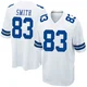 Anthony Smith Dallas Cowboys ＃83 Game Men's White Jersey