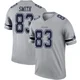 Anthony Smith Dallas Cowboys ＃83 Legend Men's Gray Inverted Jersey