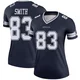 Anthony Smith Dallas Cowboys ＃83 Legend Women's Navy Jersey