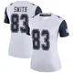 Anthony Smith Dallas Cowboys ＃83 Legend Women's White Color Rush Jersey