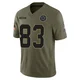 Anthony Smith Dallas Cowboys ＃83 Limited Men's Olive 2025 Salute to Service Jersey