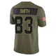 Anthony Smith Dallas Cowboys ＃83 Limited Men's Olive 2025 Salute to Service Jersey