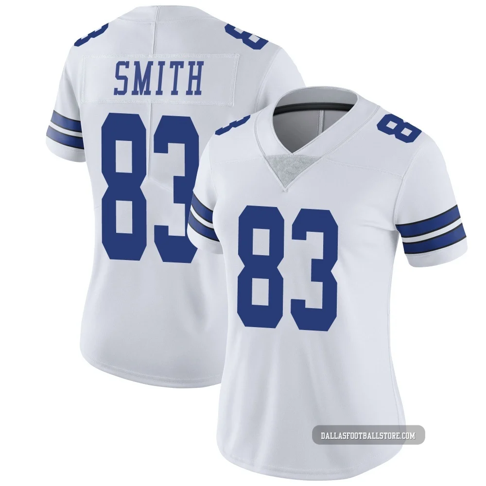 Anthony Smith Dallas Cowboys ＃83 Limited Women's White Vapor Untouchable Jersey