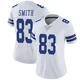 Anthony Smith Dallas Cowboys ＃83 Limited Women's White Vapor Untouchable Jersey