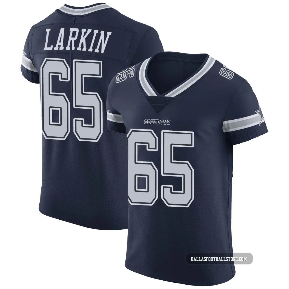 Austin Larkin Dallas Cowboys ＃65 Elite Men's Navy Team Color Vapor Untouchable Jersey