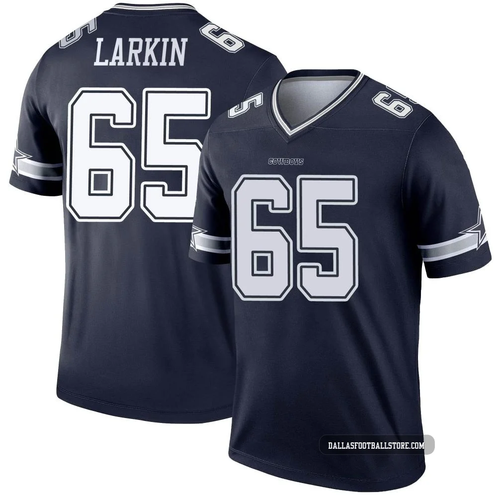 Austin Larkin Dallas Cowboys ＃65 Legend Youth Navy Jersey