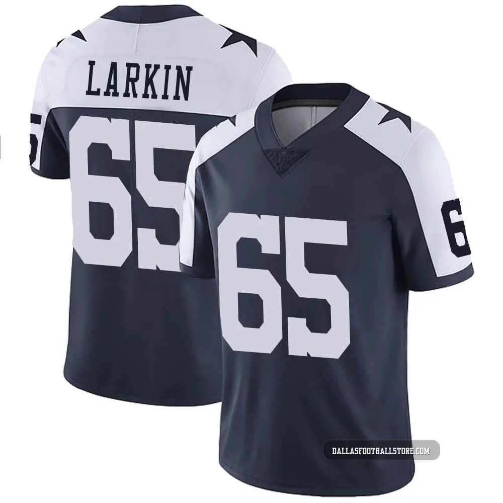 Austin Larkin Dallas Cowboys ＃65 Limited Youth Navy Alternate Vapor Untouchable Jersey