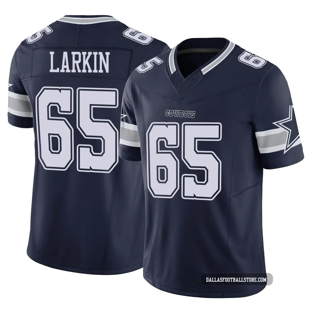 Austin Larkin Dallas Cowboys ＃65 Limited Youth Navy Vapor F.U.S.E. Jersey