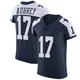 Brandon Aubrey Dallas Cowboys ＃17 Elite Men's Navy Alternate Vapor Untouchable Jersey