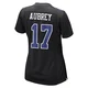 Brandon Aubrey Dallas Cowboys ＃17 Game Women's Black Carbon Fashion Jersey