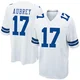 Brandon Aubrey Dallas Cowboys ＃17 Game Youth White Jersey