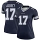 Brandon Aubrey Dallas Cowboys ＃17 Legend Women's Navy Jersey