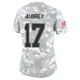 Brandon Aubrey Dallas Cowboys ＃17 Limited Women's Arctic Camo 2024 Salute to Service Jersey