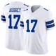 Brandon Aubrey Dallas Cowboys ＃17 Limited Youth White Vapor F.U.S.E. Jersey