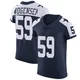 Brock Mogensen Dallas Cowboys ＃59 Elite Men's Navy Alternate Vapor Untouchable Jersey