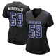 Brock Mogensen Dallas Cowboys ＃59 Game Women's Black Carbon Fashion Jersey