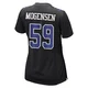 Brock Mogensen Dallas Cowboys ＃59 Game Women's Black Carbon Fashion Jersey