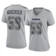 Brock Mogensen Dallas Cowboys ＃59 Game Women's Gray Atmosphere Fashion Jersey