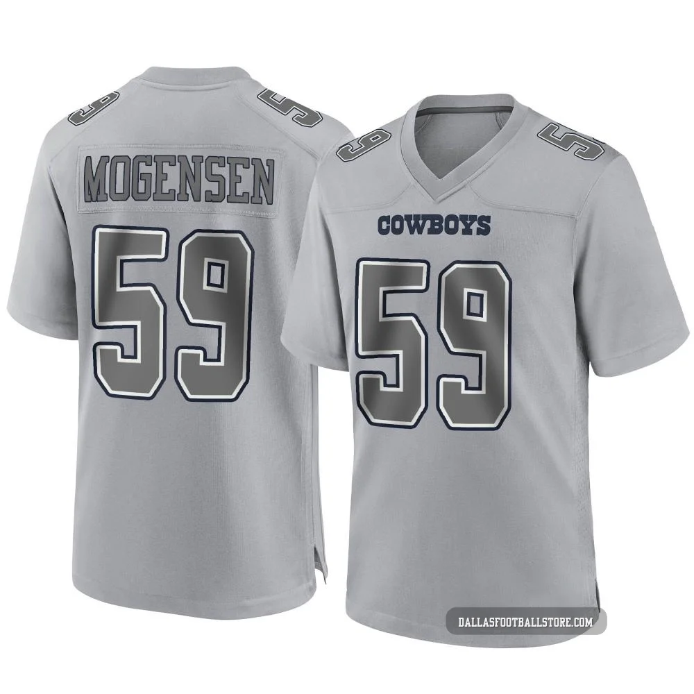 Brock Mogensen Dallas Cowboys ＃59 Game Youth Gray Atmosphere Fashion Jersey