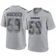 Brock Mogensen Dallas Cowboys ＃59 Game Youth Gray Atmosphere Fashion Jersey