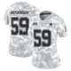 Brock Mogensen Dallas Cowboys ＃59 Limited Women's Arctic Camo 2024 Salute to Service Jersey