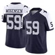 Brock Mogensen Dallas Cowboys ＃59 Limited Youth Navy Alternate Vapor F.U.S.E. Jersey