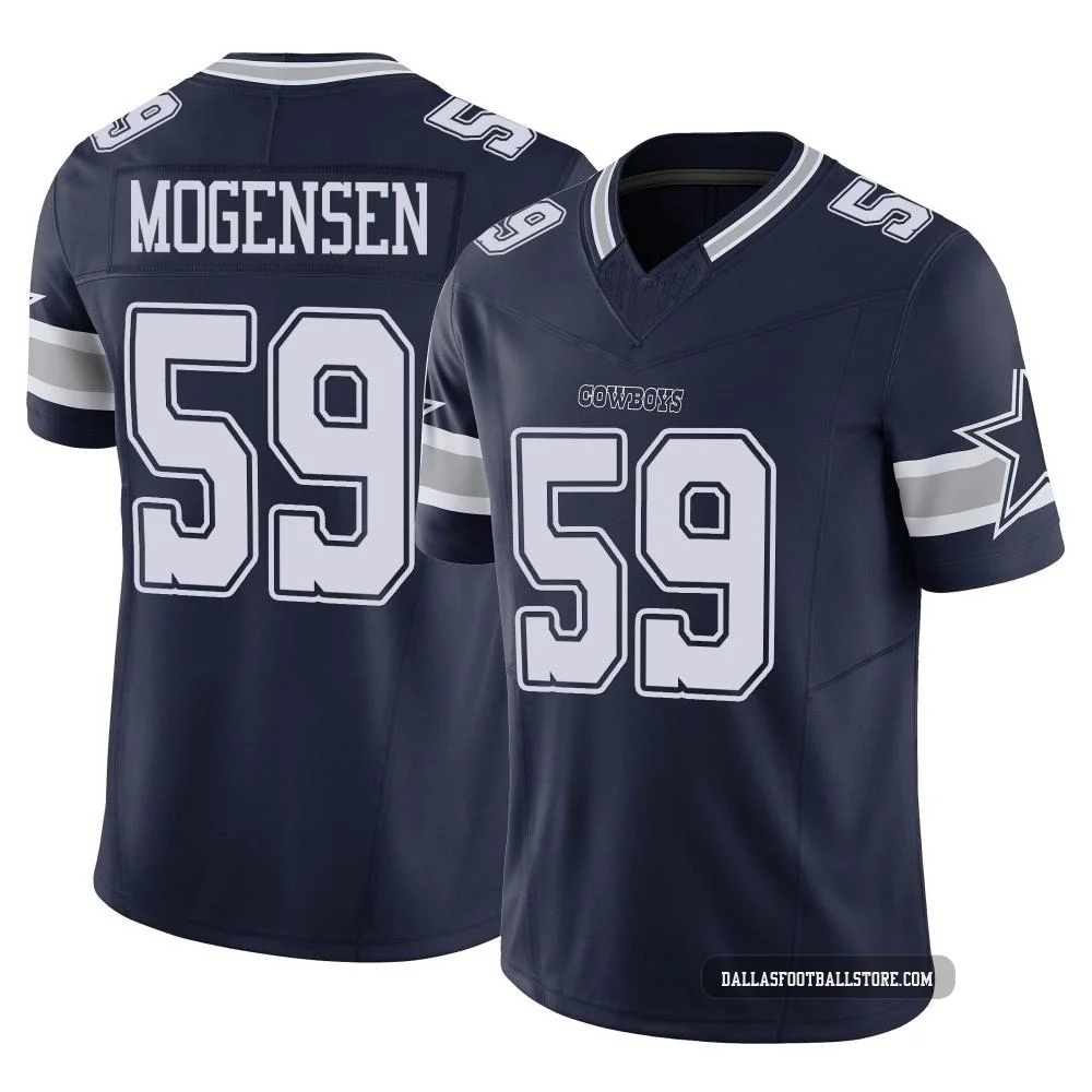 Brock Mogensen Dallas Cowboys ＃59 Limited Youth Navy Vapor F.U.S.E. Jersey
