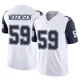 Brock Mogensen Dallas Cowboys ＃59 Limited Youth White 2nd Alternate Vapor F.U.S.E. Jersey