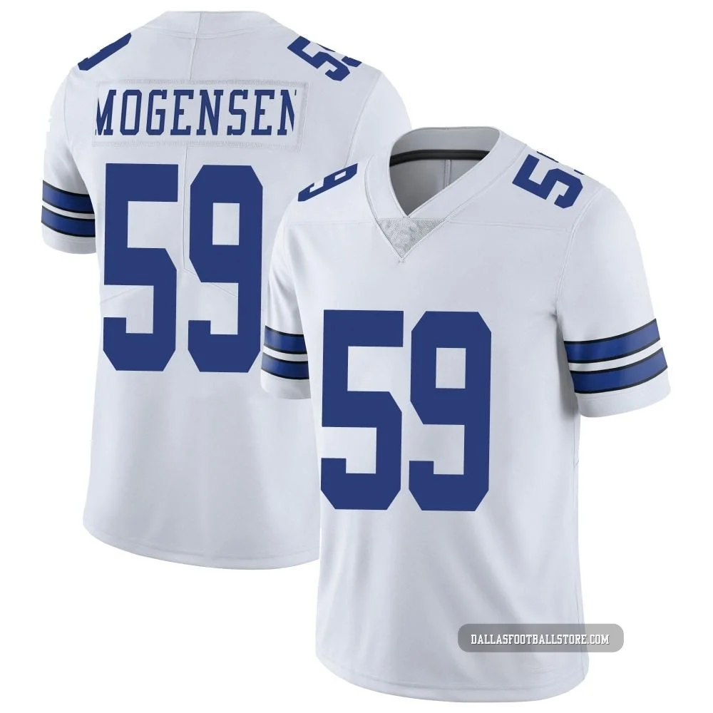 Brock Mogensen Dallas Cowboys ＃59 Limited Youth White Vapor Untouchable Jersey