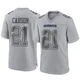 Caelen Carson Dallas Cowboys ＃21 Game Men's Gray Atmosphere Fashion Jersey