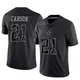 Caelen Carson Dallas Cowboys ＃21 Limited Men's Black Reflective Jersey