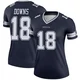 Caleb Downs Dallas Cowboys ＃18 Legend Women's Navy Jersey