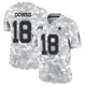 Caleb Downs Dallas Cowboys ＃18 Limited Men's Arctic Camo 2024 Salute to Service Jersey