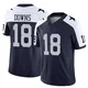 Caleb Downs Dallas Cowboys ＃18 Limited Men's Navy Alternate Vapor F.U.S.E. Jersey