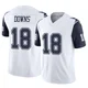 Caleb Downs Dallas Cowboys ＃18 Limited Youth White 2nd Alternate Vapor F.U.S.E. Jersey