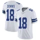 Caleb Downs Dallas Cowboys ＃18 Limited Youth White Vapor Untouchable Jersey