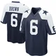 Camden Brown Dallas Cowboys ＃6 Game Youth Navy Blue Throwback Jersey