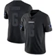 Camden Brown Dallas Cowboys ＃6 Limited Men's Black Impact Jersey