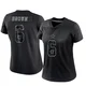 Camden Brown Dallas Cowboys ＃6 Limited Women's Black Reflective Jersey
