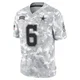 Camden Brown Dallas Cowboys ＃6 Limited Youth Arctic Camo 2024 Salute to Service Jersey