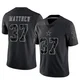 Christian Matthew Dallas Cowboys ＃37 Limited Men's Black Reflective Jersey