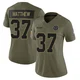 Christian Matthew Dallas Cowboys ＃37 Limited Women's Olive 2025 Salute to Service Jersey