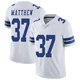 Christian Matthew Dallas Cowboys ＃37 Limited Youth White Vapor Untouchable Jersey