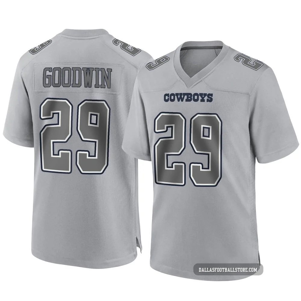 C.J. Goodwin Dallas Cowboys ＃29 Game Men's Gray Atmosphere Fashion Jersey