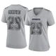 C.J. Goodwin Dallas Cowboys ＃29 Game Women's Gray Atmosphere Fashion Jersey